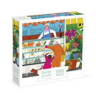 Janod Kidult Puzzel &ndash; De markt 500 stukjes