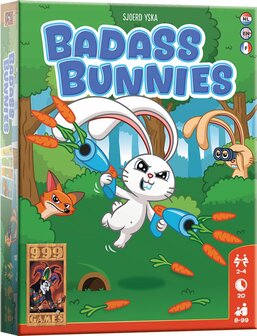 Badass Bunnies - Kaartspel 999-Games