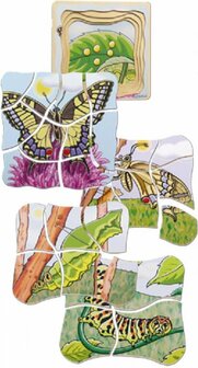Beleduc Layer-Puzzle "Butterfly"