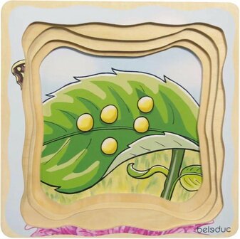 Beleduc Layer-Puzzle "Butterfly"