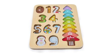 Hape Colours &amp; Numbers Puzzle