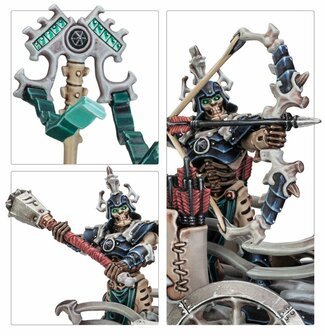 Warhammer Age of Sigmar Ossiarch Bonereapers: Liege-Kavalos on War Chariot