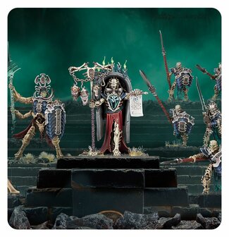 Warhammer Age of Sgmar Ossiarch Bonereapers: Regiment of Renown: Heralds of the Bone-tithe