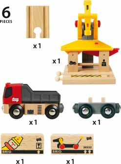 BRIO World - Goederen laadstation