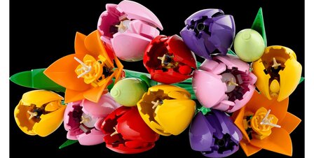 Lego Boeket met tulpen