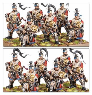 Warhammer The Old World Grand Cathay Iron Hail Gunners &amp; Crane Gunner Teams (16-5-2026)