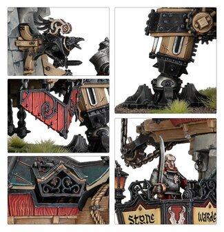 Warhammer Age of Sigmar Cities of Sigmar Cannonade Cogfort/ Conqueror Cogfort