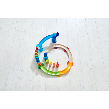HABA Kullerb&uuml; &ndash; Knikkerbaan Ronde domino