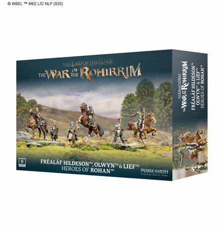 The Lord of the Rings The War of the Rohirrim Fr&eacute;al&aacute;f Hildeson&trade;, Olwyn&trade; & Lief&trade;, Heroes of Rohan&trade;