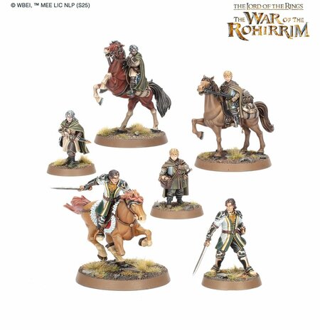 The Lord of the Rings The War of the Rohirrim Fr&eacute;al&aacute;f Hildeson&trade;, Olwyn&trade; & Lief&trade;, Heroes of Rohan&trade;