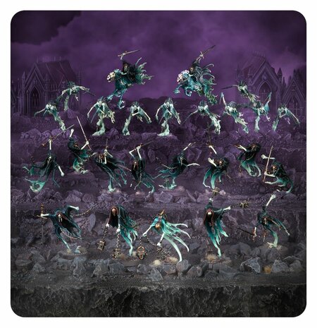Warhammer Age of Sigmar Spearhead: Nighthaunt &ndash; Cursed Shacklehorde