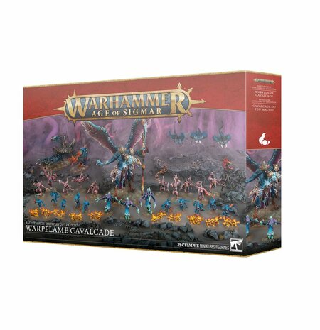 Warhammer Age of Sigmar Battleforce: Disciples of Tzeentch &ndash; Warpflame Cavalcade
