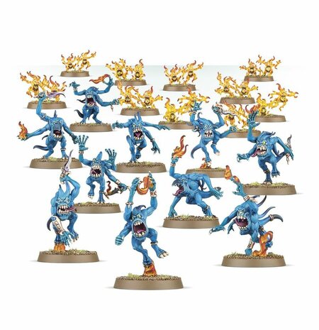 Warhammer Age of Sigmar Battleforce: Disciples of Tzeentch &ndash; Warpflame Cavalcade