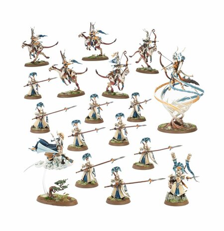 Warhammer Age of Sigmar Spearhead: Lumineth Realm-lords &ndash; Hurakan Vanguard