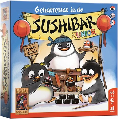 Geharrewar in de Sushibar Junior - Dobbelspel