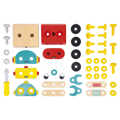 Janod Brico&rsquo;Kids &ndash; Robot
