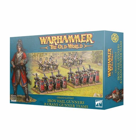 Warhammer The Old World Grand Cathay Iron Hail Gunners & Crane Gunner Teams (16-5-2026)