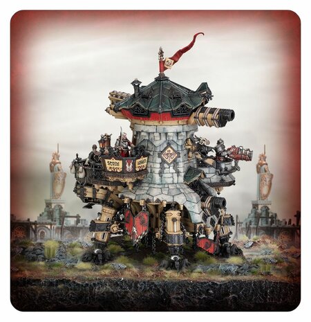 Warhammer Age of Sigmar Cities of Sigmar Cannonade Cogfort/ Conqueror Cogfort