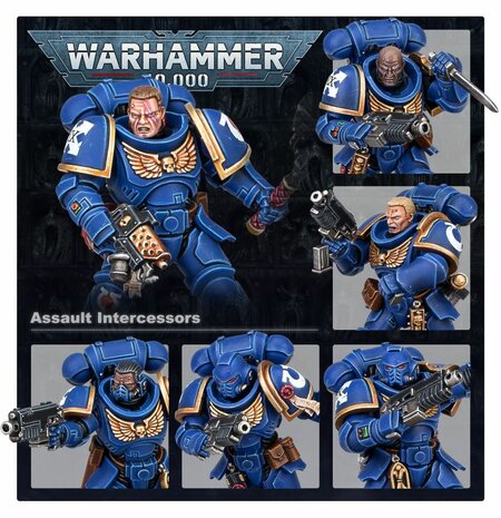 Warhammer 40,000 Space Marines Assault Intercessor Squad